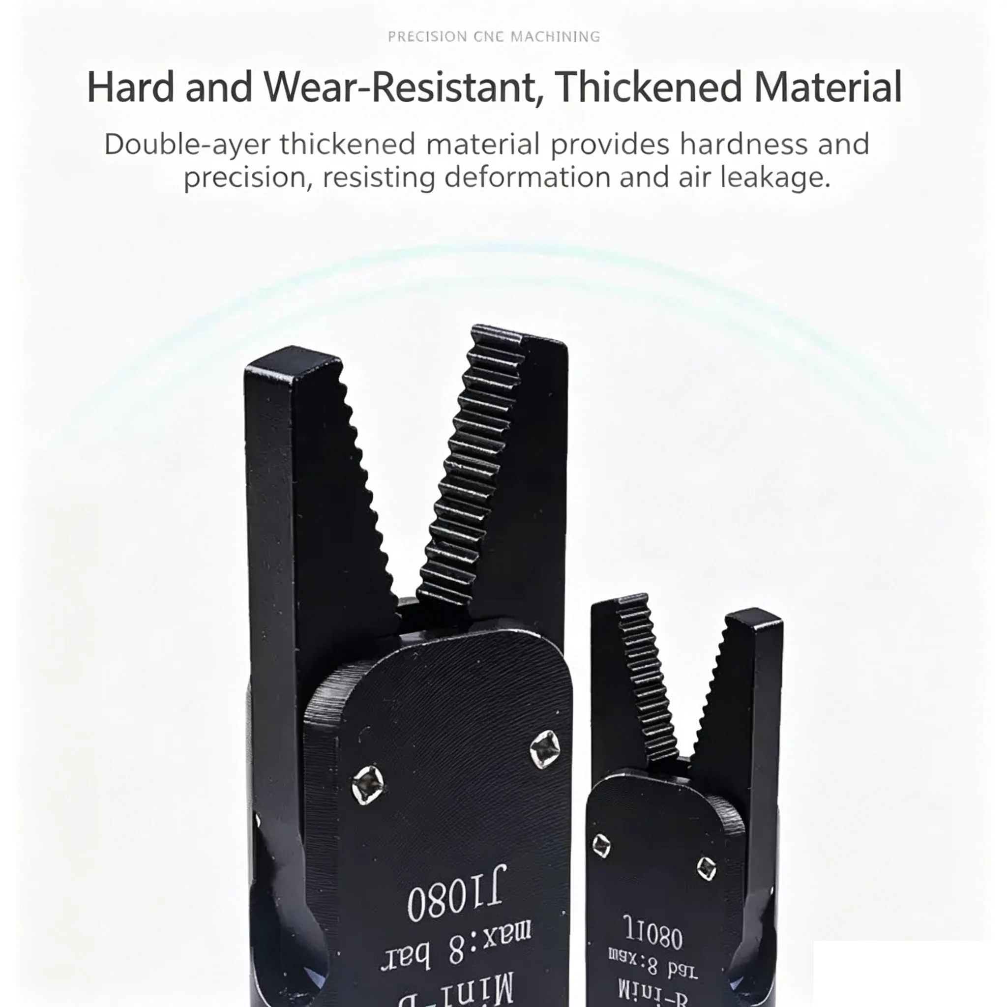 Mini Robot Gripper Clamp with Sensor Air Cylinder Pneumatic Clamp for Injection Molding Machine MINIA/C/B/E/F Industrial Automat