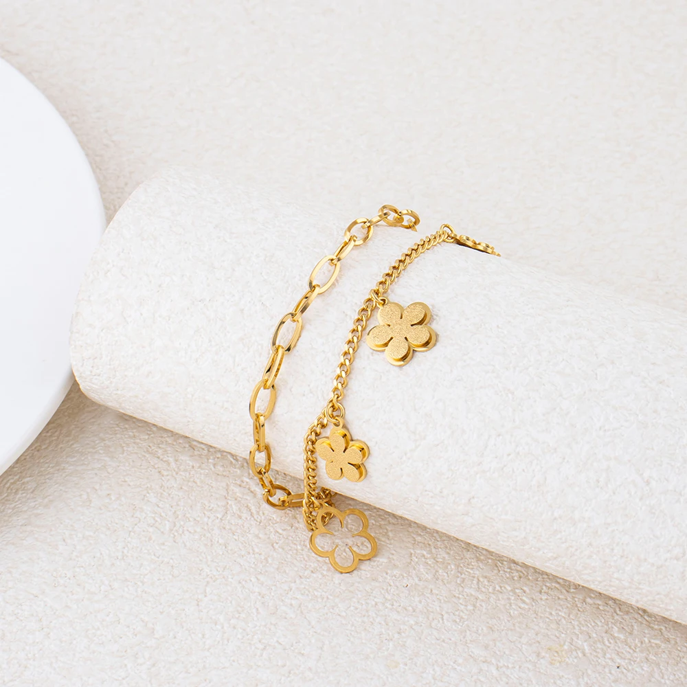 Damenarmband Trendiger Edelstahlschmuck 2026 Italienisches Charm-Armband Kostenlose Lieferung Artikel für Damen Frauenaccessoires – Detail 11