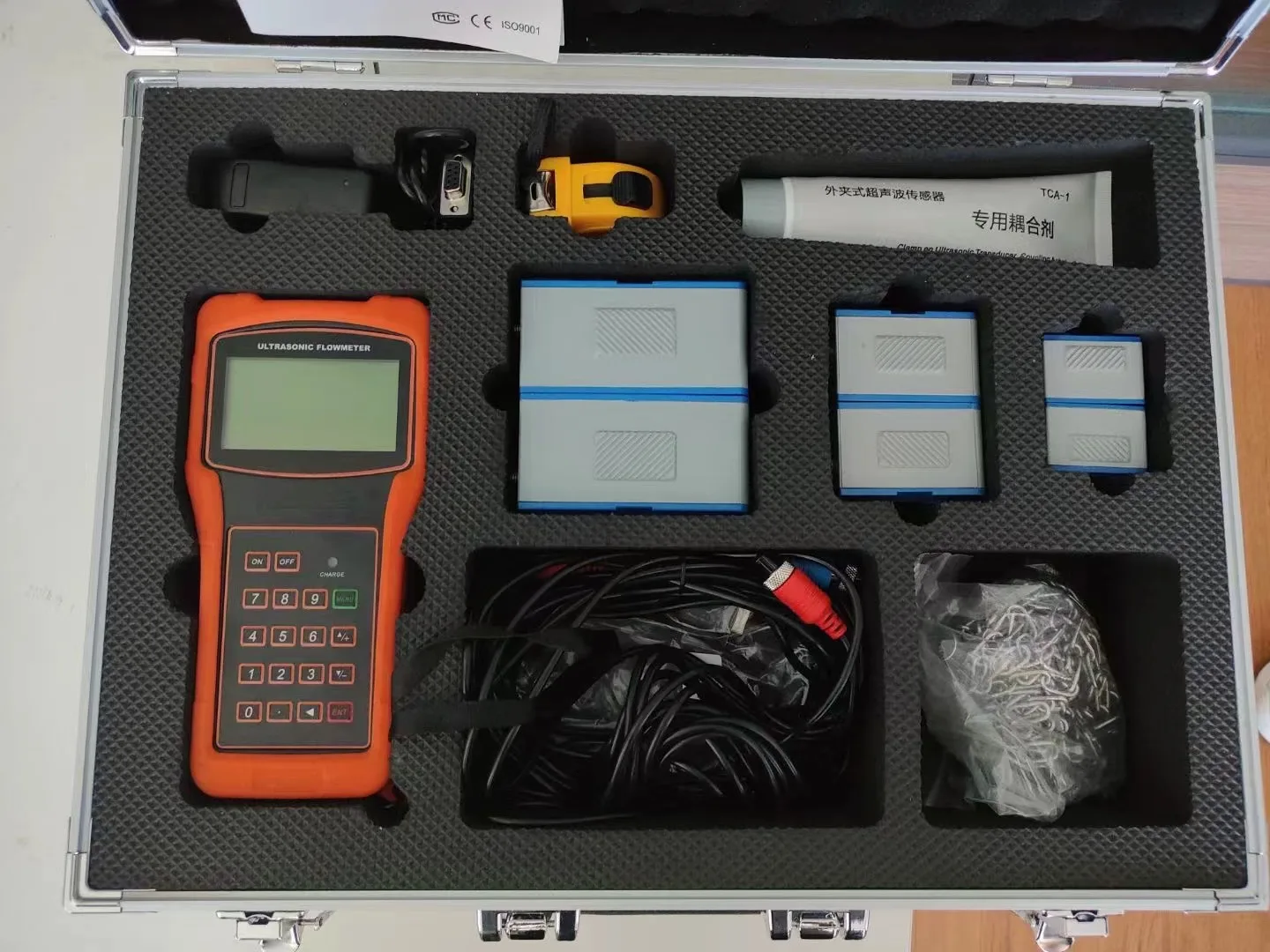 

Hot Sale Price Signal RS232 Ultrasonic Flowmeter Output 4-20mA Handheld Converter Ultrasonic Flowmeters