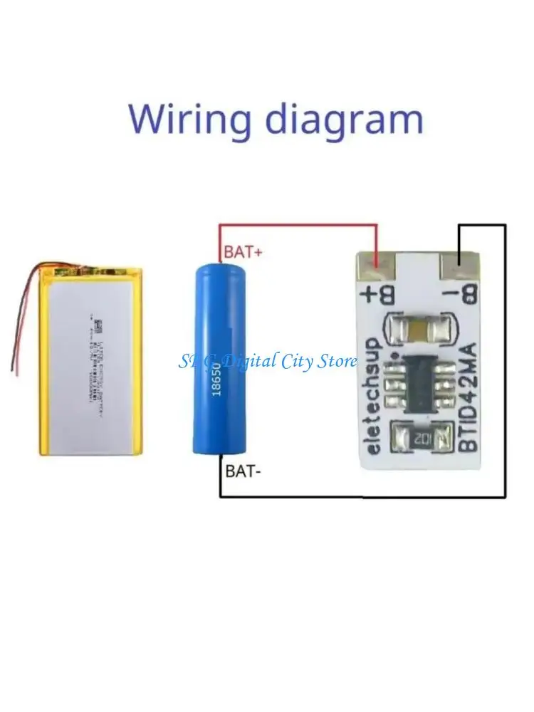 

U75B 3.7V 4.2V Battery Board Convenient Soldering Required Battery Power