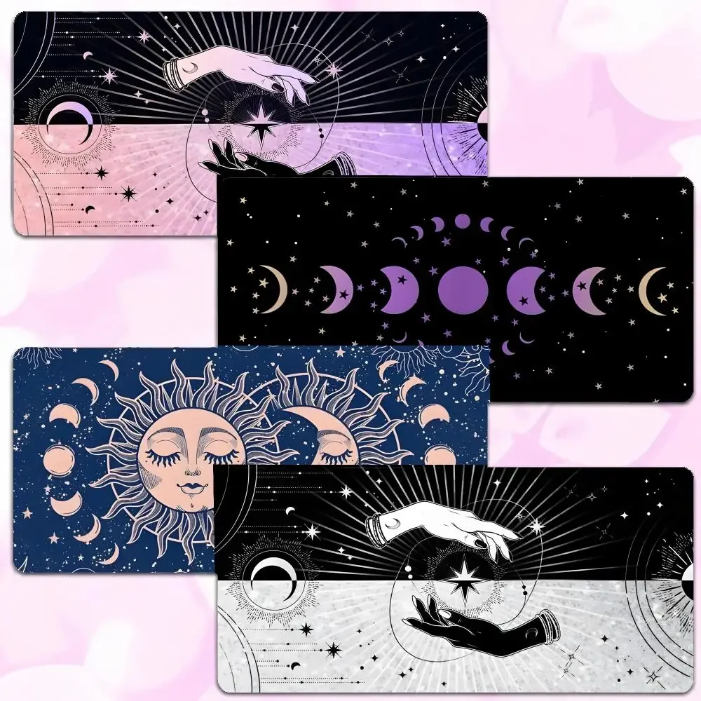 art style Tarot Style Mouse Pad Thick Lock Edge Gaming Desk Mat Large Size PC Mouse Pad Home decor