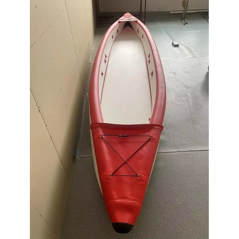 Hot Inflatable Kayak Boat Customization Plastic Adult 2 Persons 2 Person Red 3.1 - 4m for River Kayak 2 Personne Splash