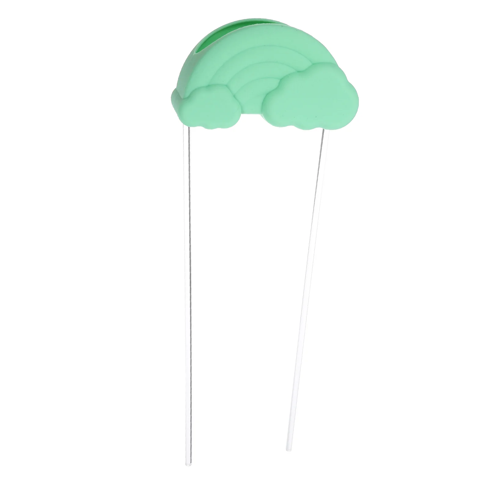 

Shaped Silicone Rainbow Waterer Automatic Bonsai Self Watering Tool with Spike Vacation Irrigation
