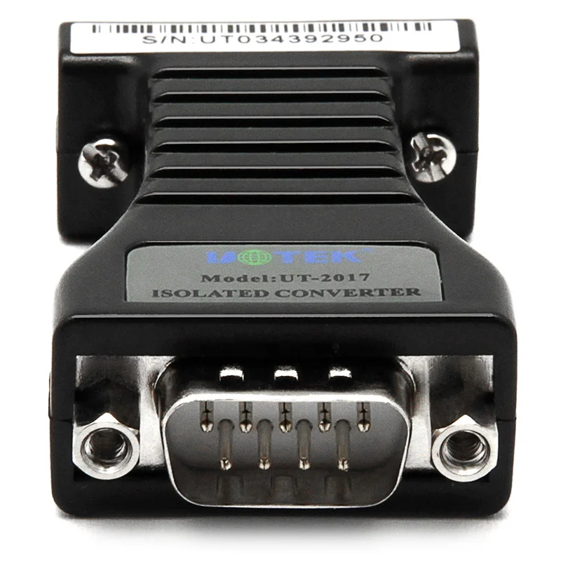 Conversor serial isolado UOTEK UT-2017 RS-232 para RS-485 com isolamento