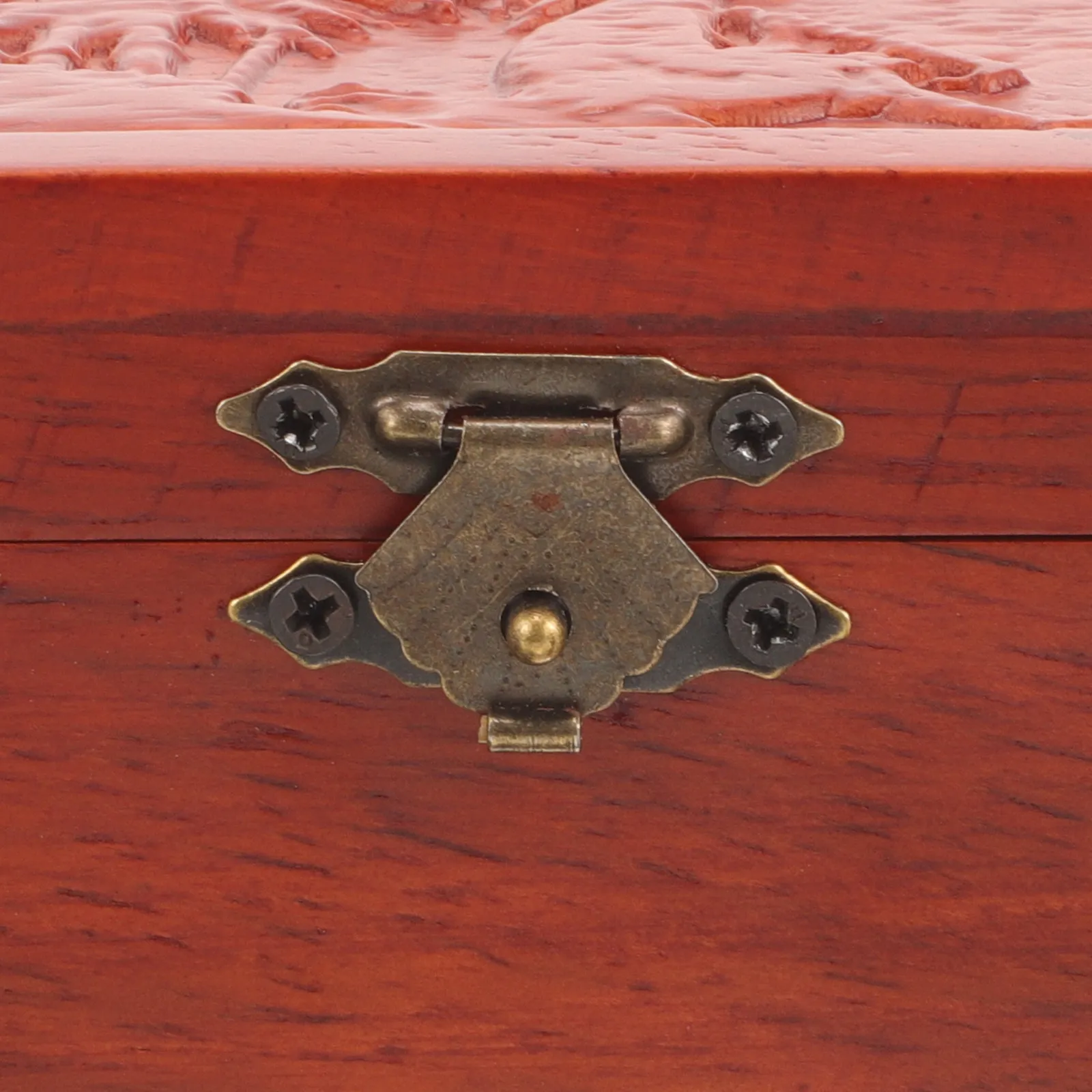 

Vintage Wooden Jewelry Box Decorative Trinket Organizer for Earrings Rings Necklaces Bracelets Storage Jewelry Box