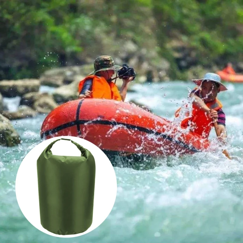 3PCS/Set 8L 40L 70L Waterproof Dry Bag Pack Sack Swimming Rafting Kayaking River Trekking Floating Sailing Water Resistance Bag