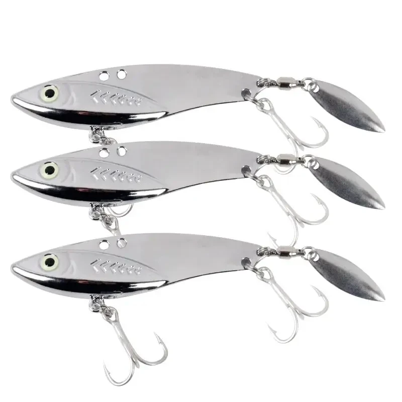 5g-30g Zinc Alloy Metal VIB Lure Long Cast Sinking Blade Bait Freshwater Saltwater Fishing Tackle