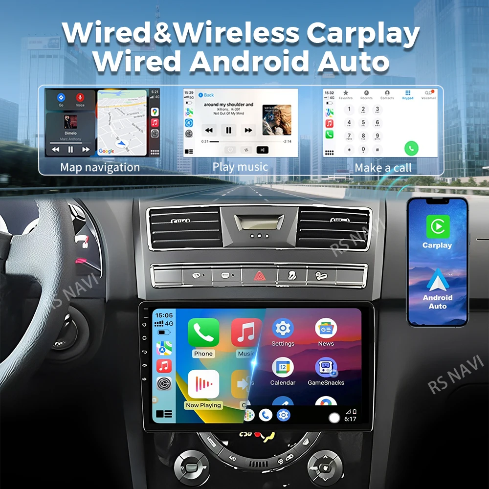 Android 16 For SsangYong Rexton Y290 III 3 2012 - 2017 2K QLED Android Car Radio Multimedia Video Player GPS 4G CarPlay Stereo view 4