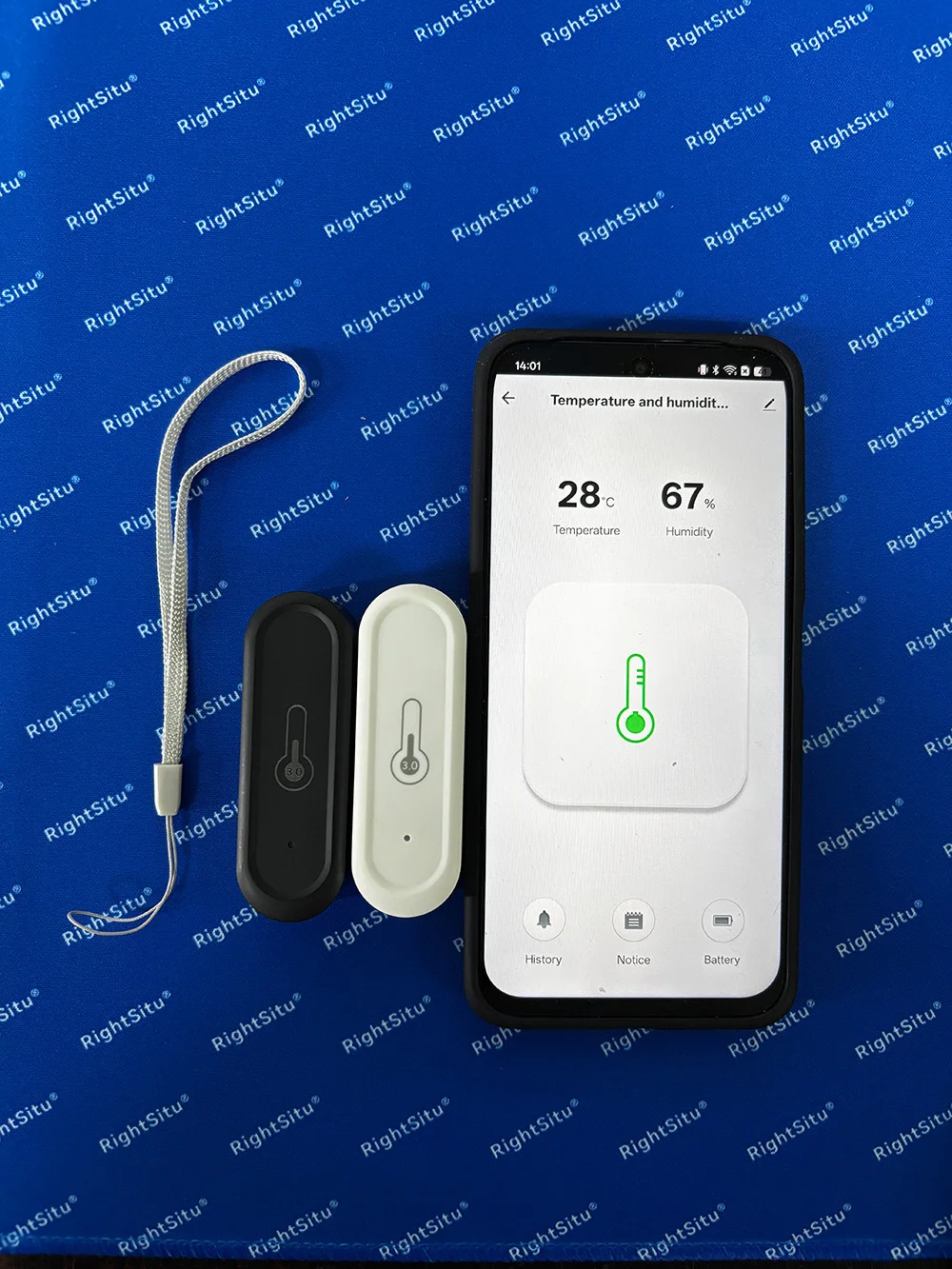 IP65 Waterproof Temperature Humidity Sensor Zigbee Hygrometer Smart Home APP Monitoring Works With Alexa Zigbee2MQTT