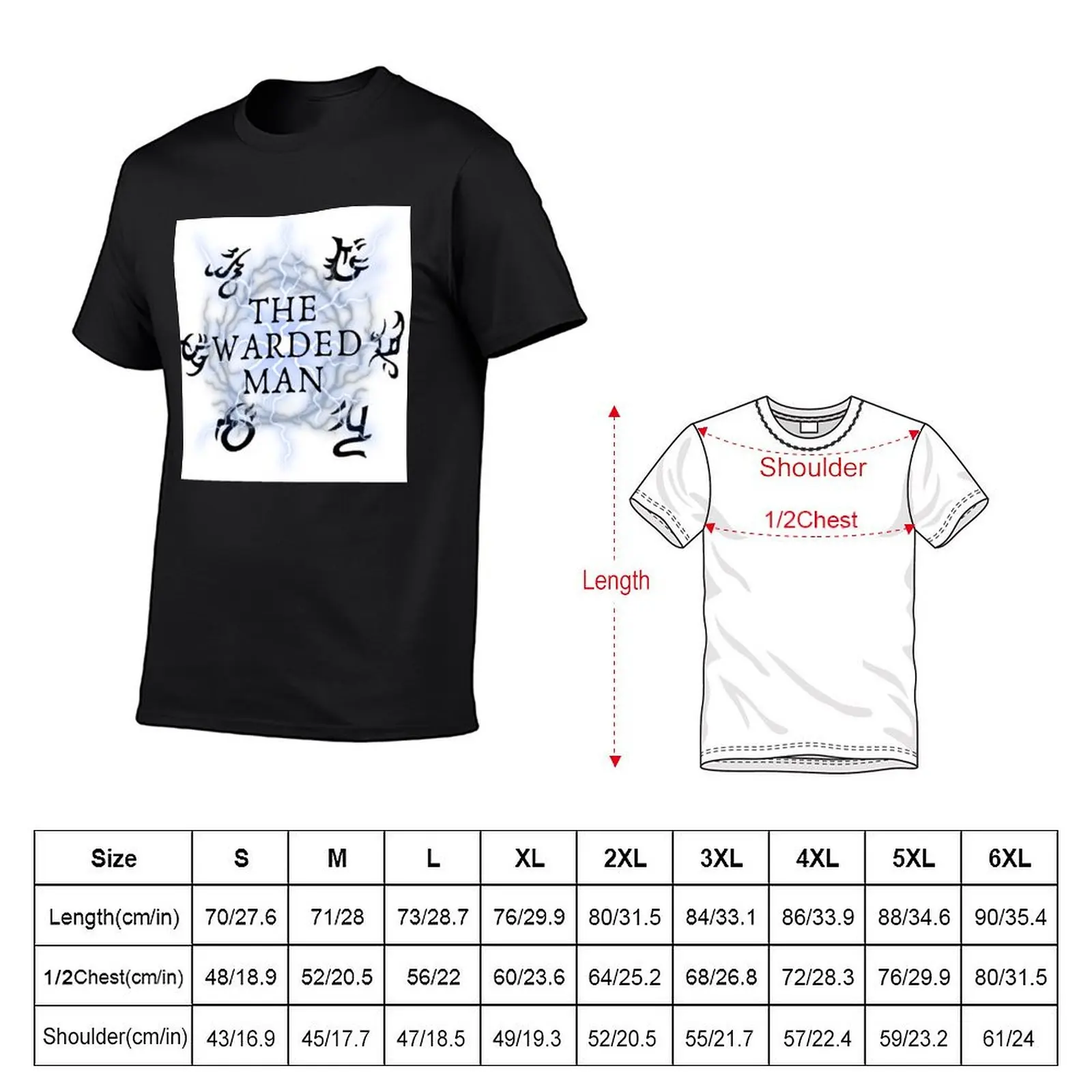 The Warded Man T-Shirt boys whites sublime sports fans cute tops tshirts for men