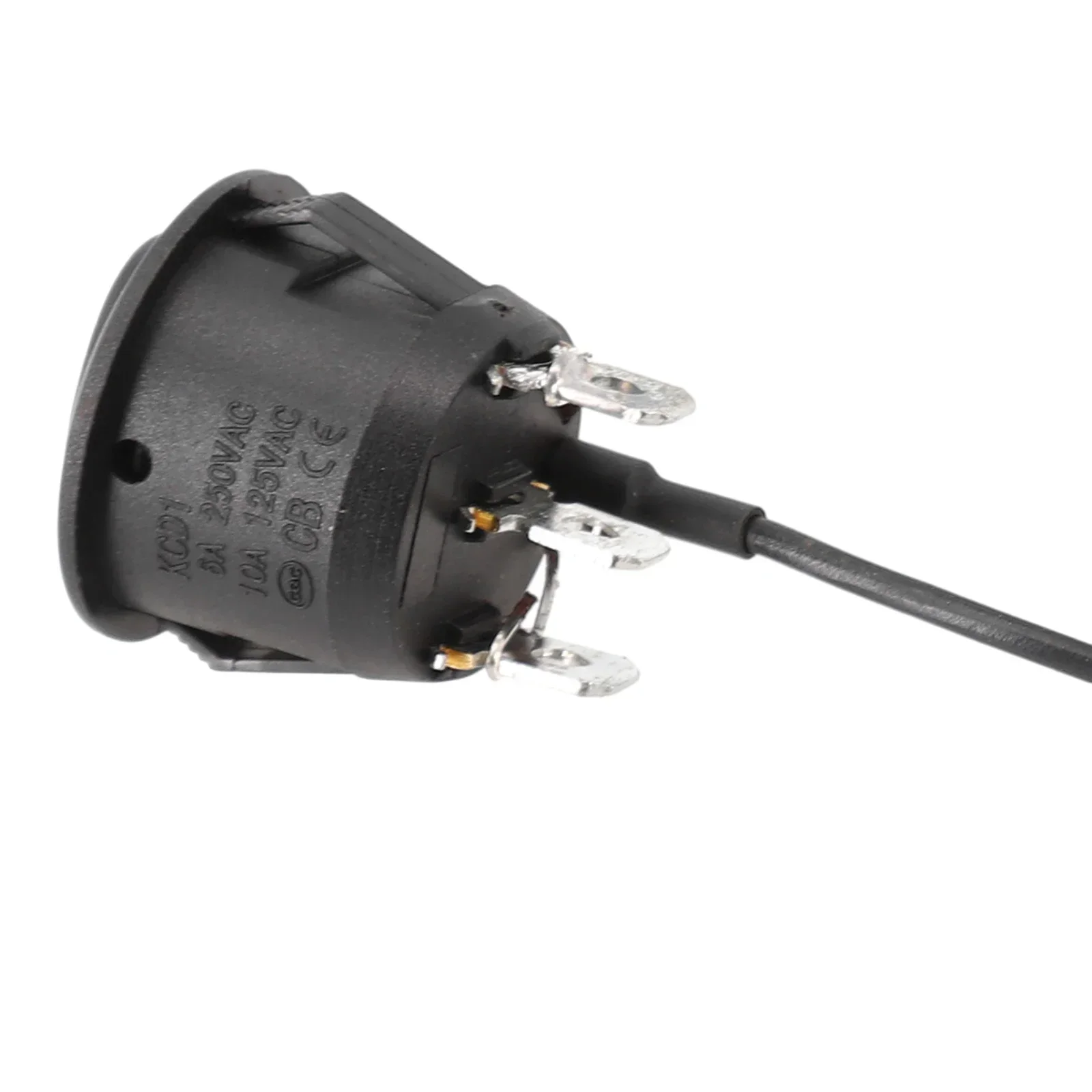 สวิตช์ฮีตเตอร์ติดที่นั่งในรถยนต์1ชิ้นสวิตช์รอบแบบอุ่นมีคันโยกควบคุมการปิดต่ำ12V สวิตช์โลหะพลาสติกสำหรับการขับขี่ที่สะดวกสบาย