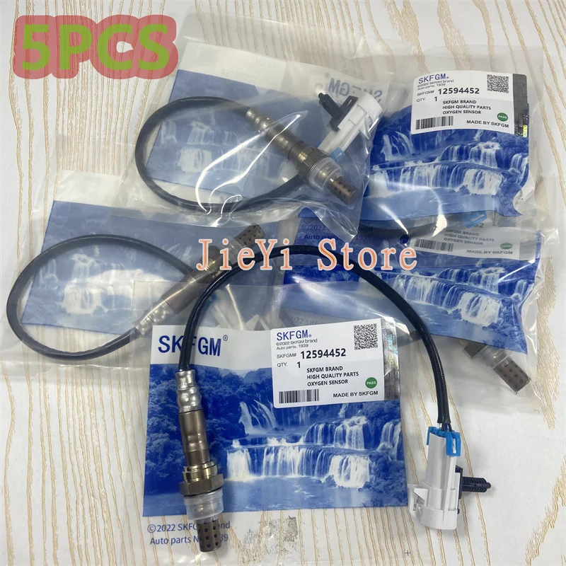 5 قطعة مستشعر الأوكسجين O2 12594452 لسيارة شيفروليه ماليبو أبلاندر جي إم سي أكاديا بونتياك G6 مونتانا زحل هالة أوتلوك جيب تيرازا #1