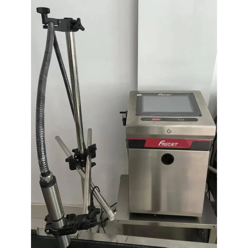 New Adjustable Stainless Steel Inkjet Product Label Printers For Beverage Industry And Food Shop