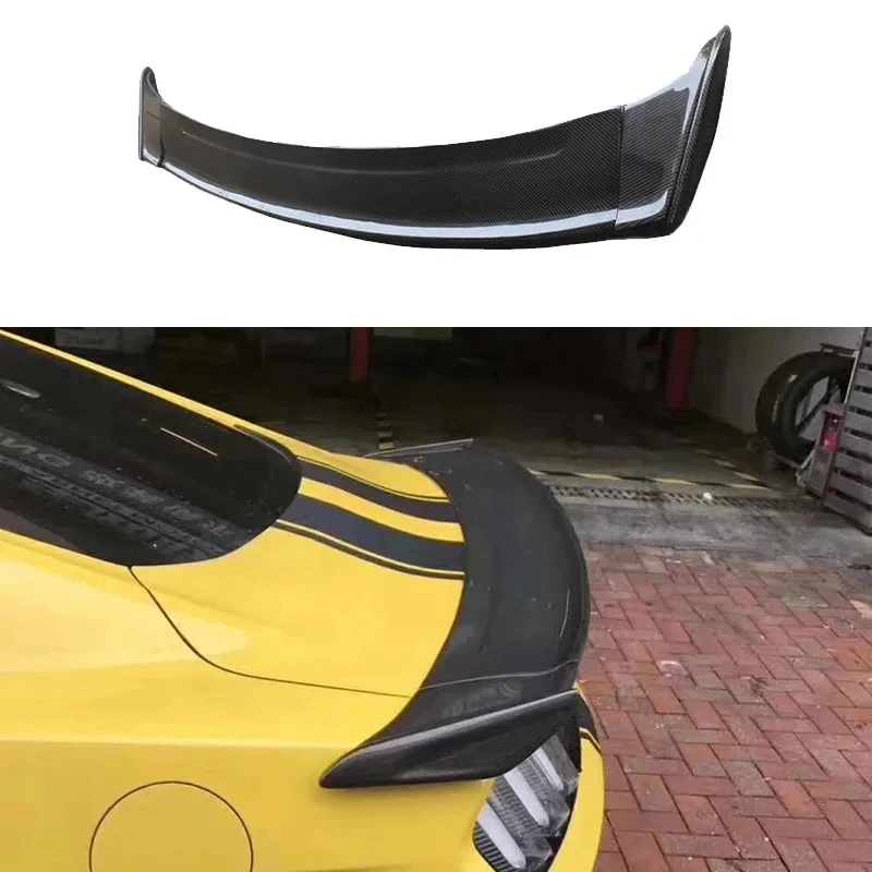 

Gloss Real Carbon Fiber Modified Rear Trunk Big Spoiler Duck Tail Wing