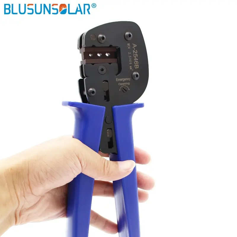 

Solar PV SOLAR Crimping Tool for Wire Crimper 2.5m2 4mm2 6mm2, PV Crimp Pliers Tools