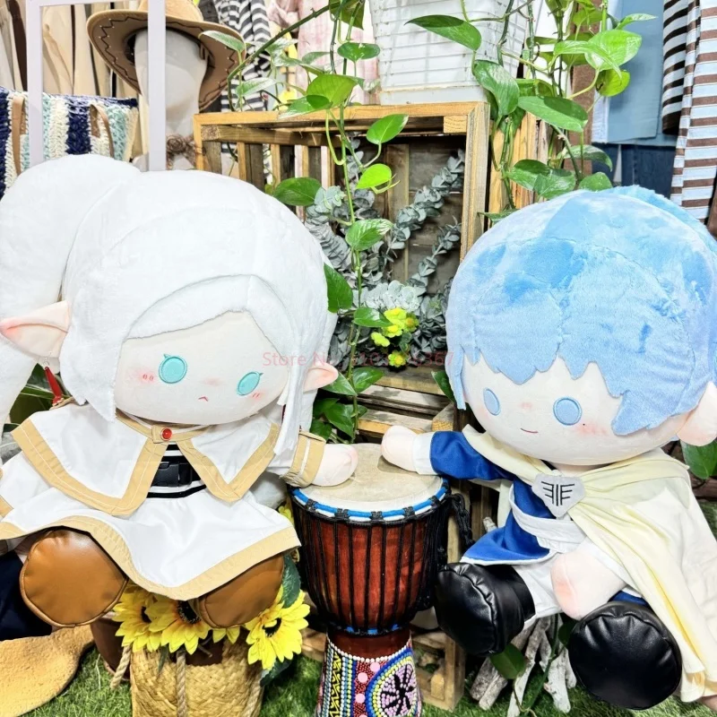 

40cm Frieren: Beyond Journey'S End Plush Anime Frieren Himmel Sitting Style Cotton Doll Doll Valentine'S Day Customized Gift