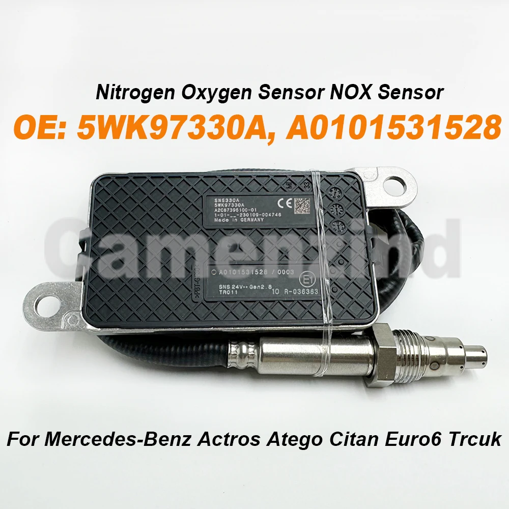 

NEW 5WK97330A A0101531528 Nitrogen Oxygen Sensor NOX Sensor For Mercedes Benz Truck ATEGO 3 TOURO ACTROS ECONIC High Quality