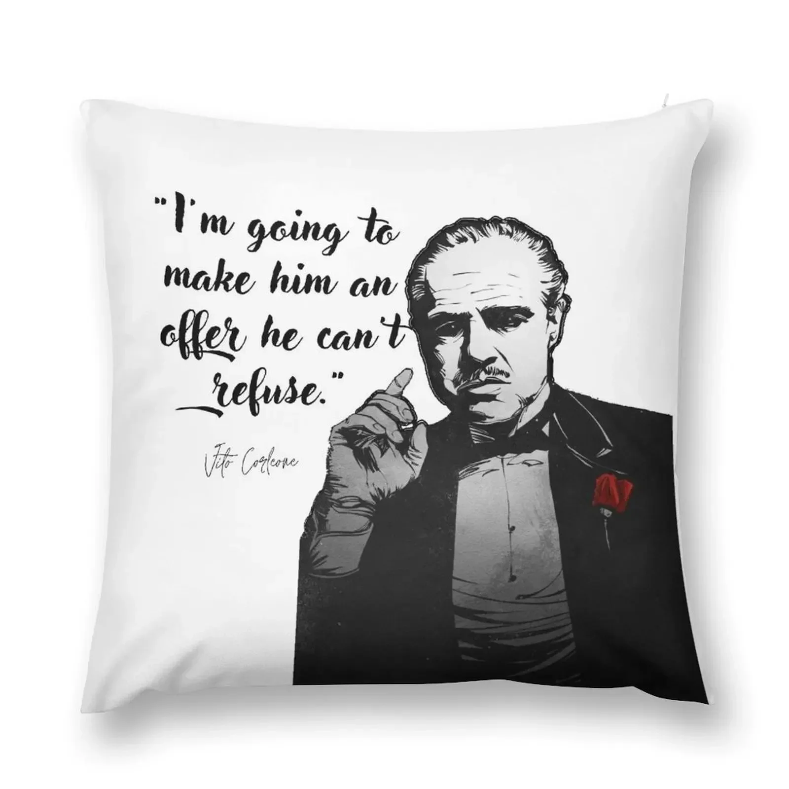 The Godfather Vito Corleone Throw Pillow Christmas Pillow Cases Cushions Home Decor Cushions For Sofa pillow