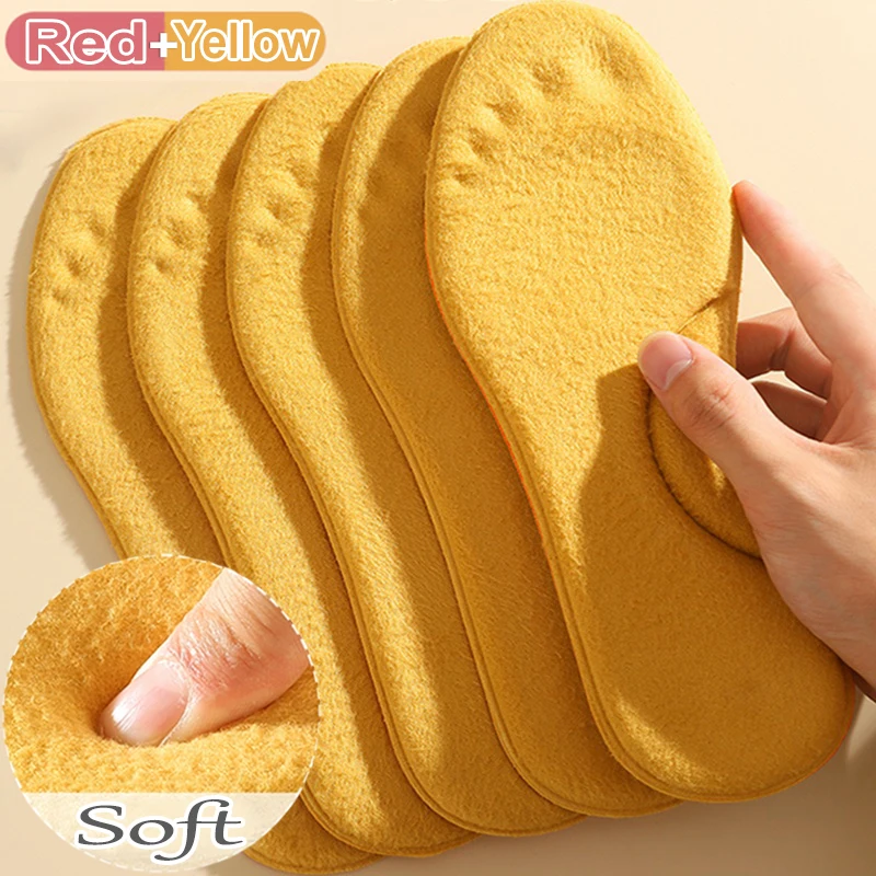 

4PCS Winter Self Heating Insoles Thermostatic Thermal Insole Massage Memory Foam Arch Support Shoe Pad Heated Pads Men Women