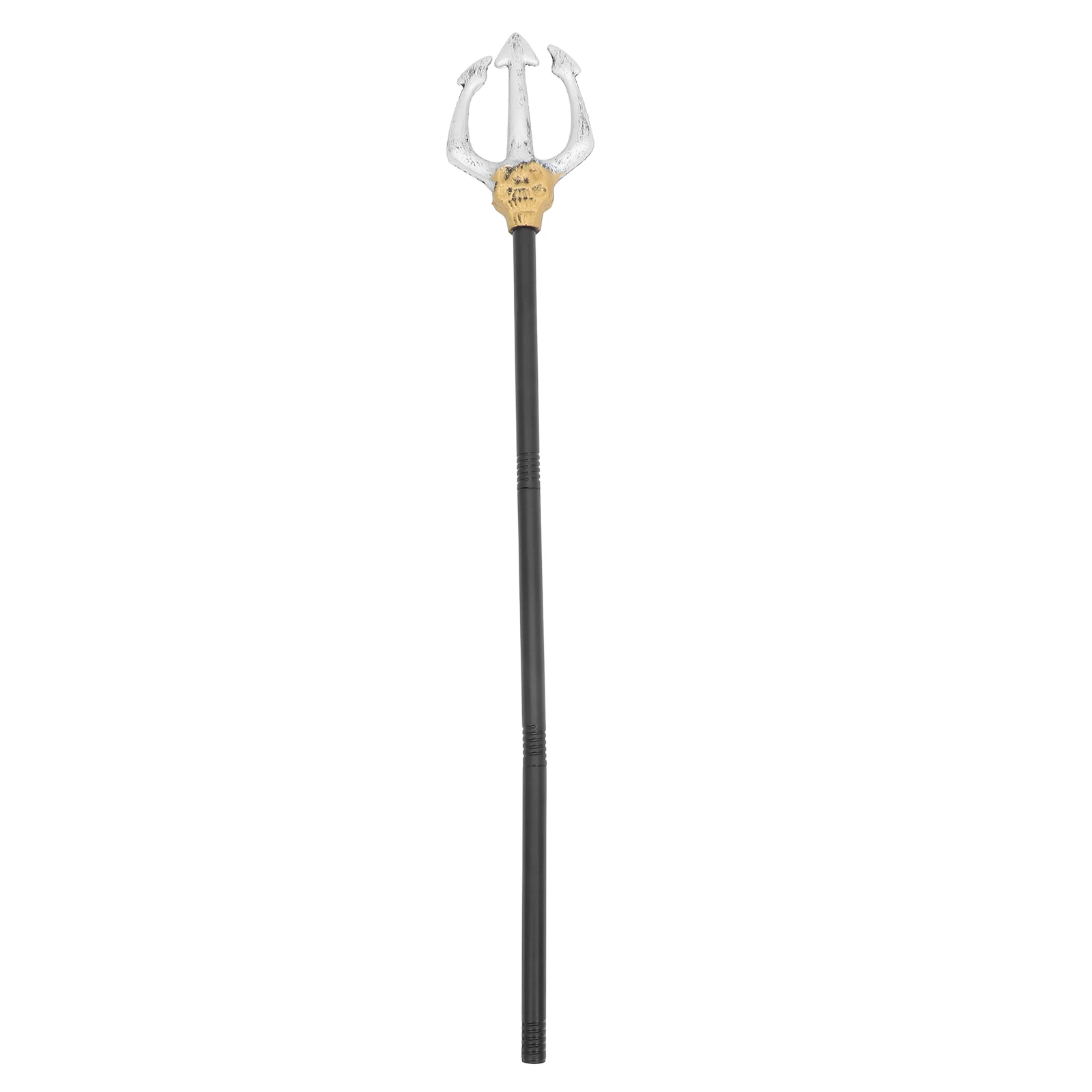 

1pc Scepter Props Cane Halloween Cosplay Costume Staff Abs Accessories Dramatic Effect Longtime Use Walking Cane Prop