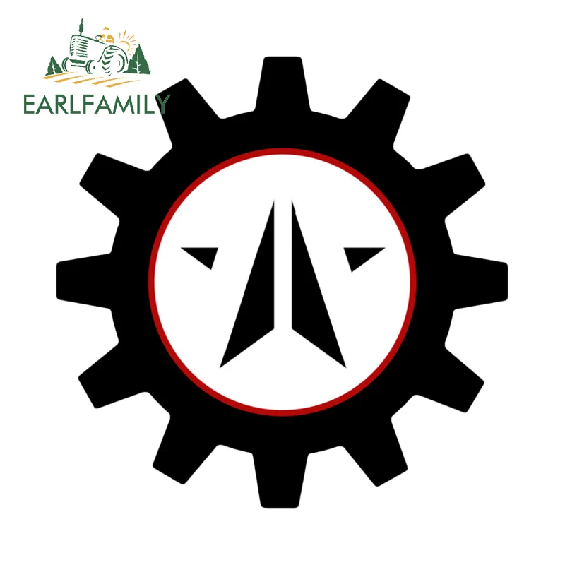 

EARLFAMILY for Dutern Double Sided Rekksis Creative Car Sticker Fashionable Decal Cool Scratch Proof Rear Car Accessories