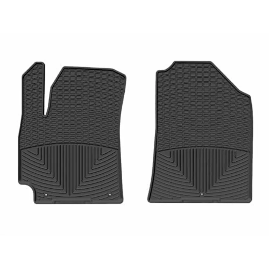 All-Weather Floor Mats for Kia Seltos 1st Row,Black