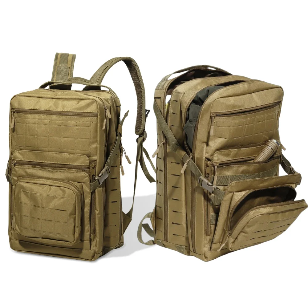 

Tactical Backpacks Molle Assault Pack 3 Day Out Bag Expandable Backpack Hiking Treeking Rucksack Fitness Camping, Daily Work