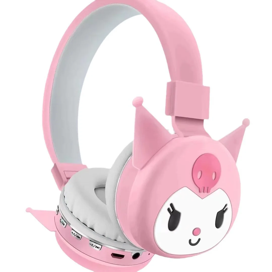 Miniso Sanrio Kopfhörer Cartoon-Headset super lange Standby-Akkulaufzeit Stereo-Musik Bluetooth-Headset
