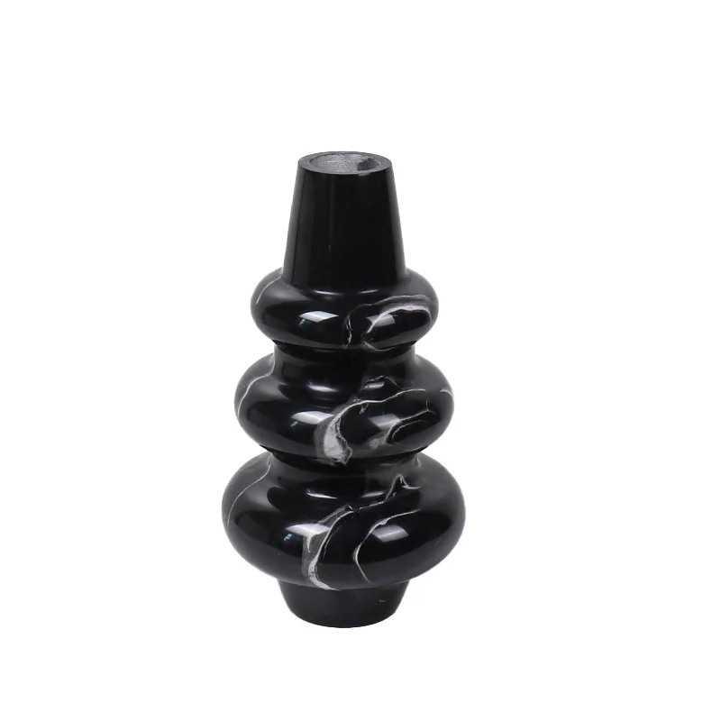 Marble vase model room sales office entrance living room desktop soft decoration designer flower ware