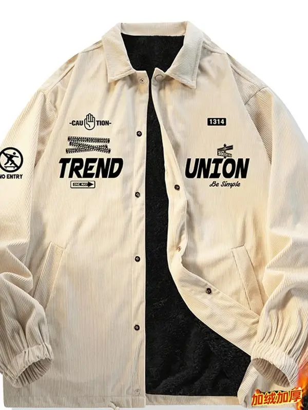 

Casual Men's Jaet 2024 Autumn Winter New Sle Comfortable Faionable Lazy Sle Versatile Leisure Workwear Coat for Youth