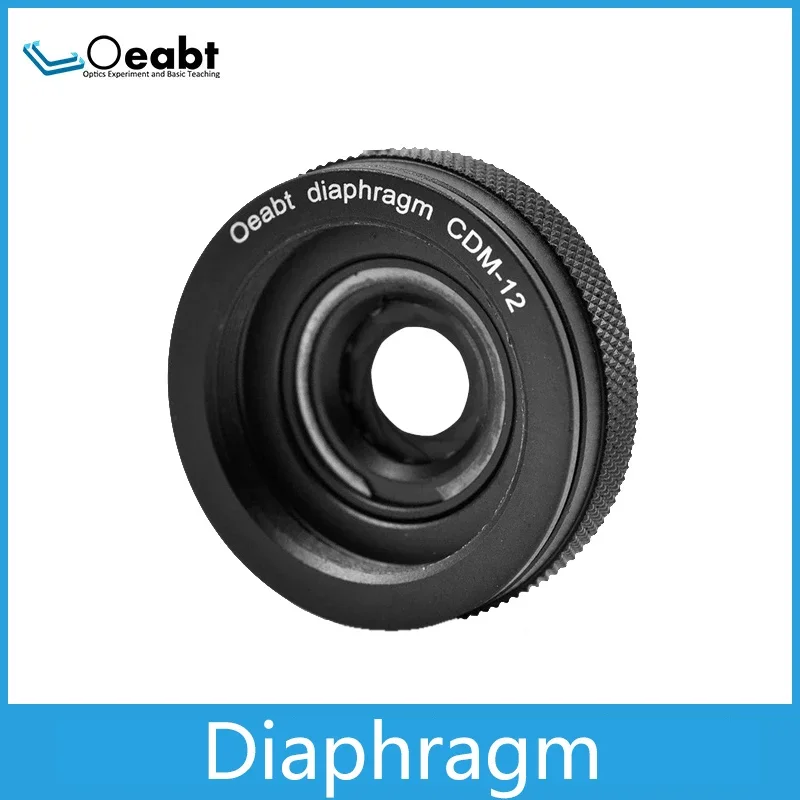 

CDM-12 Ring-driven Variable Threaded 30mm Cage Plate Diaphragm, Suitable For Optical Experiments