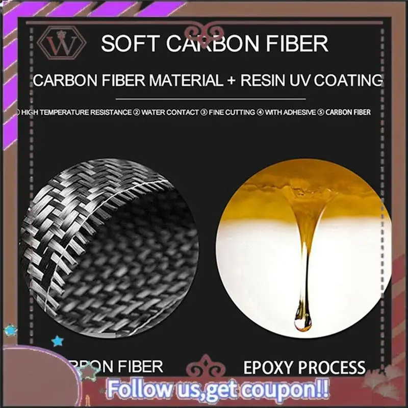 A57E-ألياف الكربون الحقيقية ل Q5L FY SQ5 2018-2024 مرآة الرؤية الخلفية قطاع غطاء الخارجي الكسوة ملصق مائي أجزاء