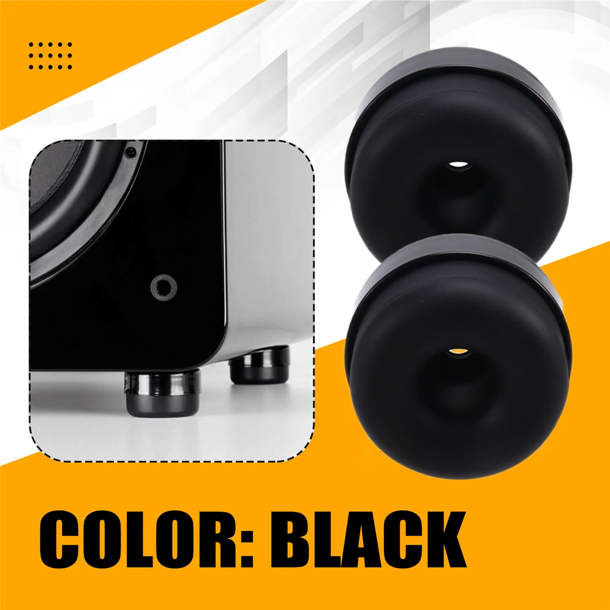 

A02R 4PC SVS Sound Path Subwoofer Isolation System Subwoofer Speaker Feet Pad