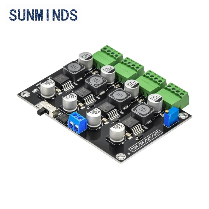 LM2596 Multi Channel Switching Power Supply 3.3V/5V/12V/ADJ Adjustable Voltage Output Power Supply Module For arduino