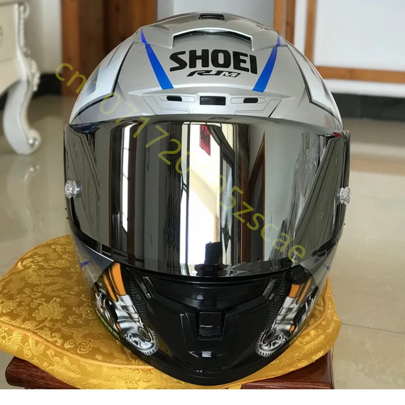 Motorcycle Full Face Helmet SHOEI X14 X-Spirit III YZF-R1M Special Edition X-Fourteen Sports Bike Racing Motorcycle Helmet