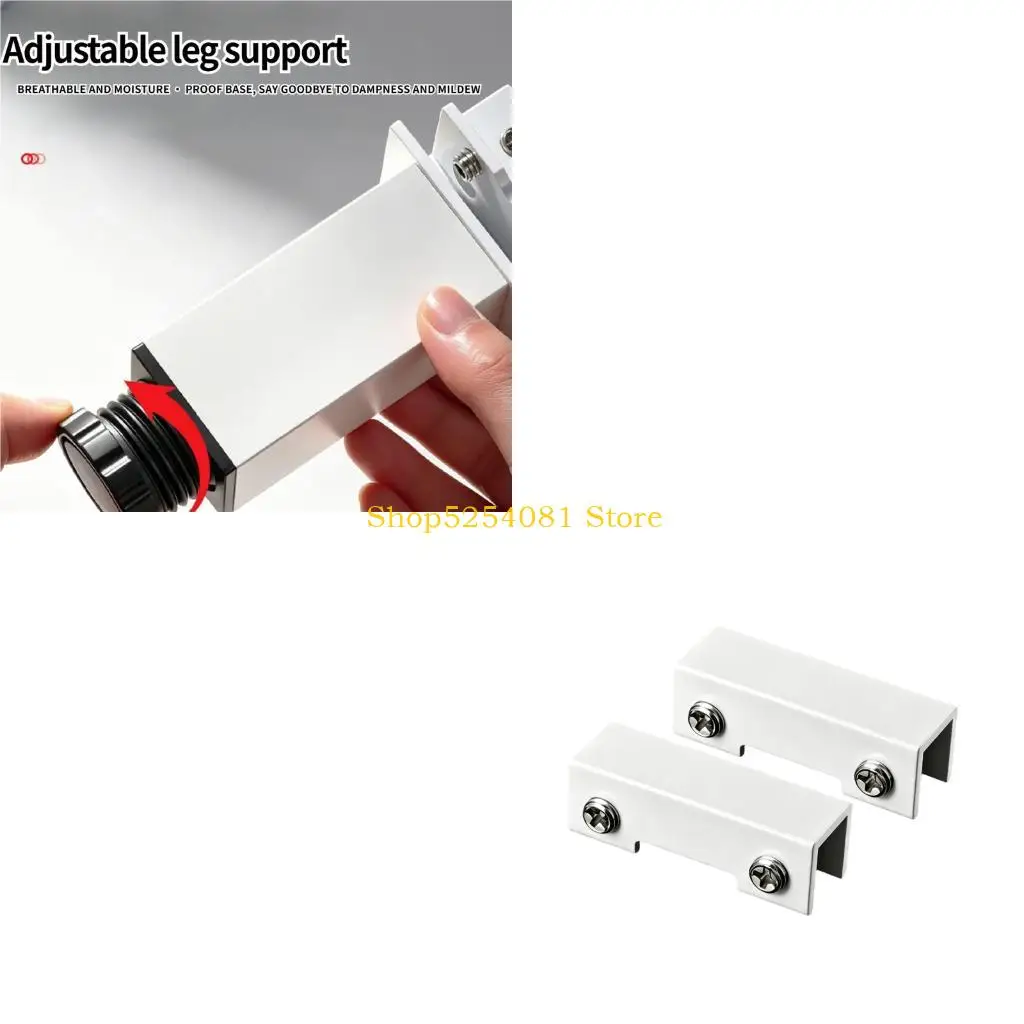AXYC Modern L Type Leveling Pad Easy to Install & Reusable Aluminum for Furniture