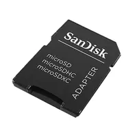 SanDisk MicroSD to SD Memory Card Adapter MobileMate Duo Adapter TF Card to SD Card microSD Reader for Loptop Camera Converter