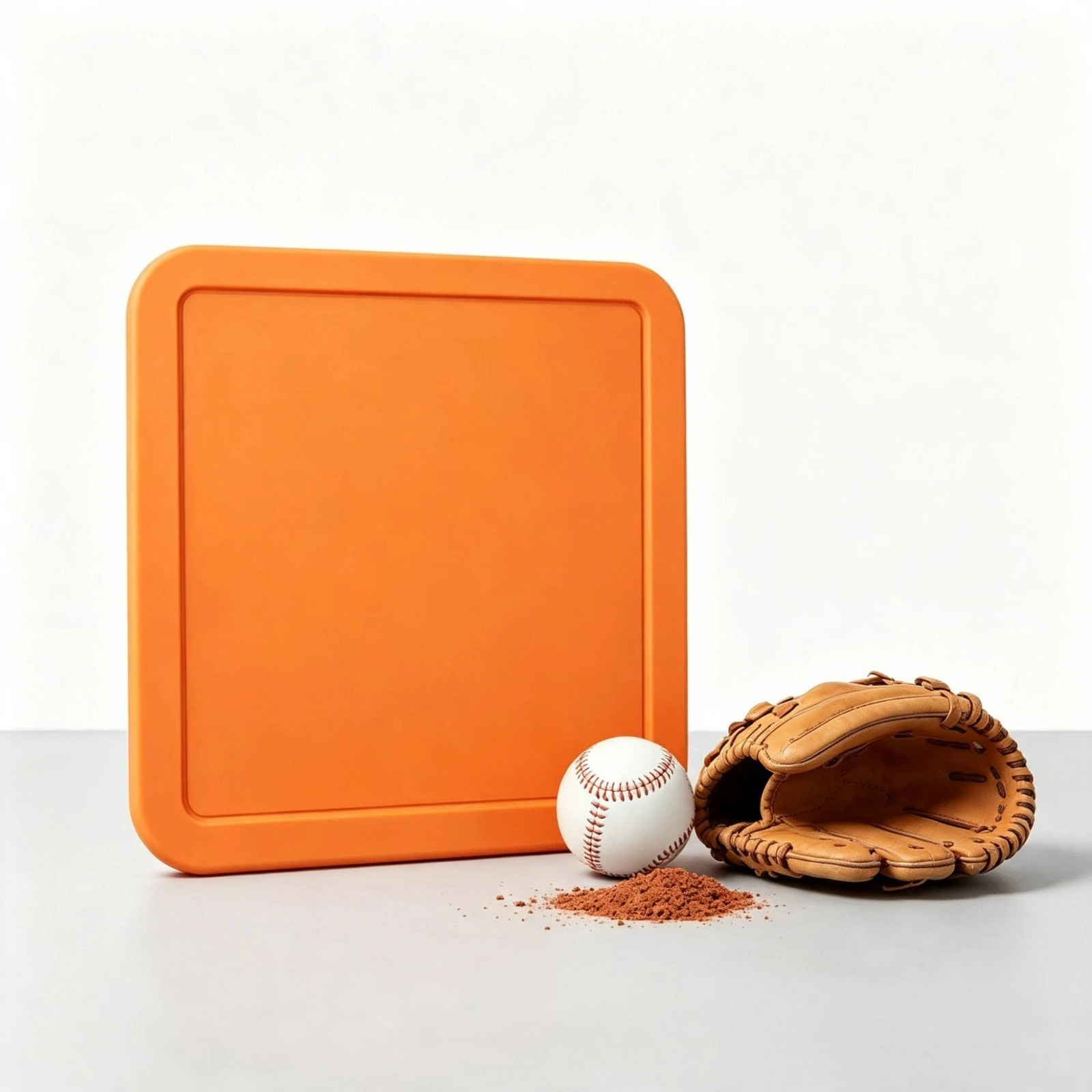 Plaque de base en caoutchouc pour baseball, basse, à poser, résistante aux intempéries, légère, pour entraîneurs et entraînement