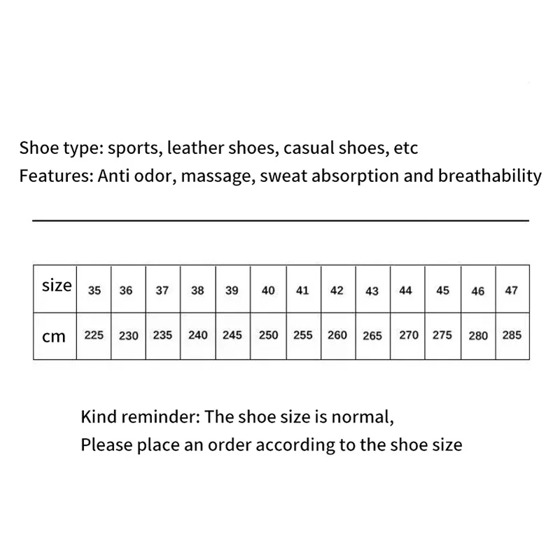 "نعال داخلية من إسفنج الذاكرة للجنسين، مثالية للأحذية الرياضية، تمتص العرق، ويزيل الروائح الكريهة، ويوفر راحة العظام، 2 في كل عبوة"