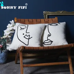 Minimalist Style Teddy Velvet Cushion Covers Ultra Soft Warm Pillowcase  45x45cm Decorative Pillow For Sofa Bedroom Living Room
