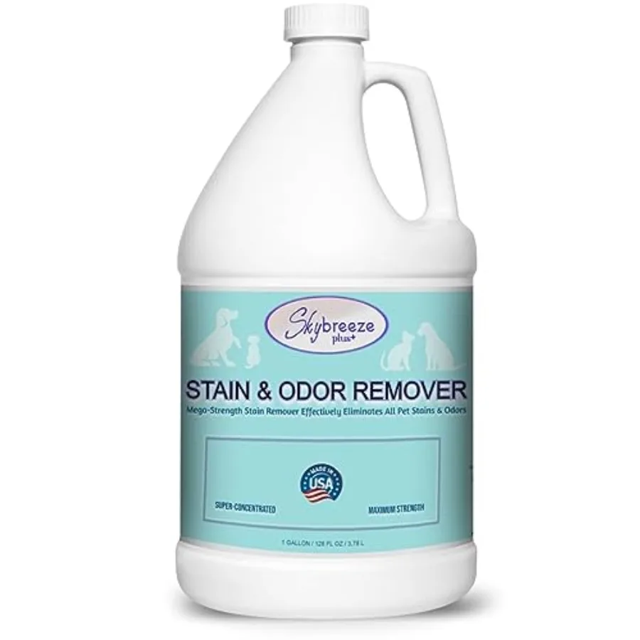 

Средство для удаления пятен и запахов от домашних животных - Суперконцентрированный ферментный очиститель - Сверхмощное средство для удаления запахов и пятен - Лучшее средство для удаления пятен от кошек