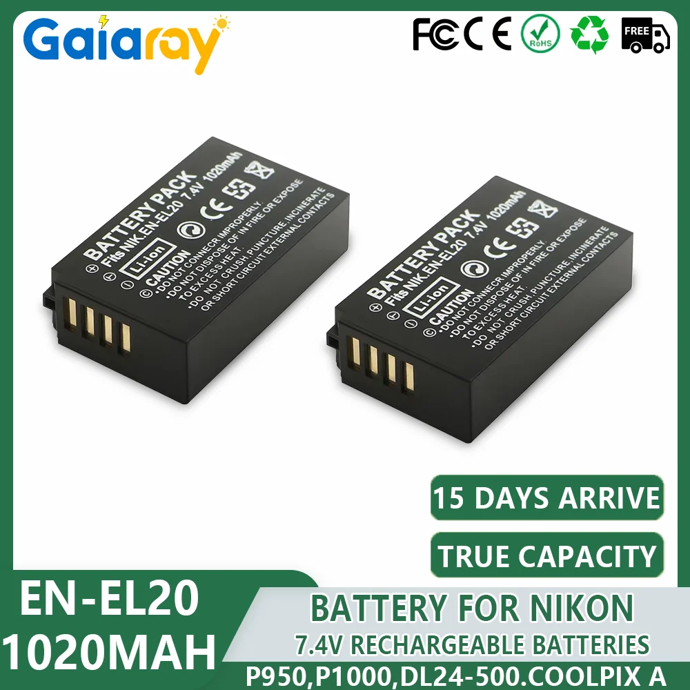 En EL20 EN-EL20 Bat… - image