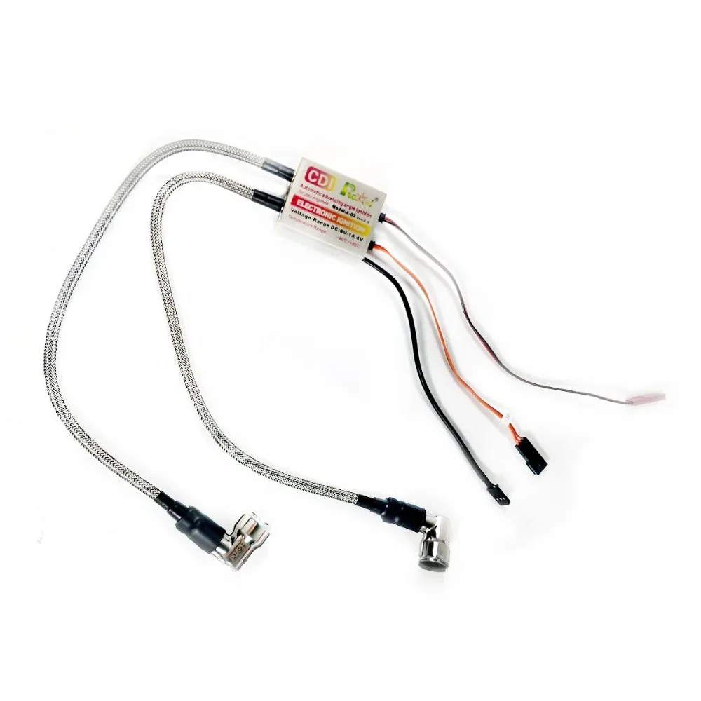 Electronic CDI Twin Ignition For CM6 Spark 10MM 90 Degree + DIY Universal Sensor Bracket Engine Parts