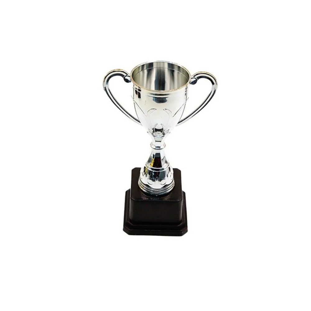 Multi Style Plastic Trophy Small Size Trophy Model Award Trophies Plastic Material Pentagram Star Award Cup Kids Party