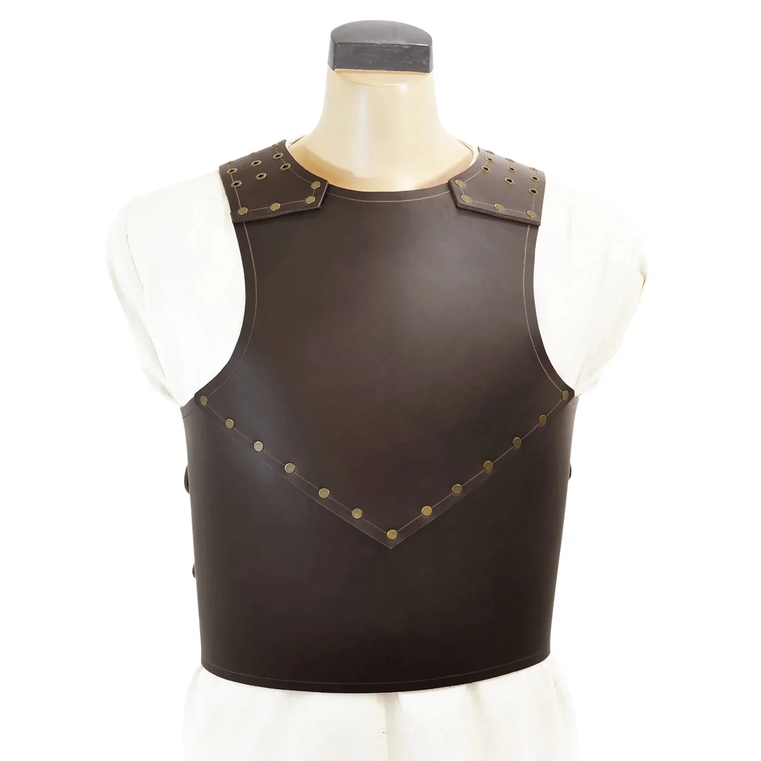 

2025 Hot Style! European & American Vintage Medieval Warrior Leather Chest Armor, Essential Renaissance Cosplay & Movie Props