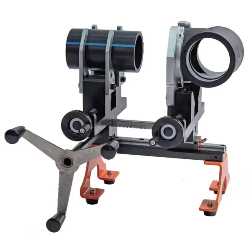 Portable Welder Clamp75/110mm PVC Plastic Pipe Butt Fusion Welding Machine 220V 1 Year Warranty Easy to Operate