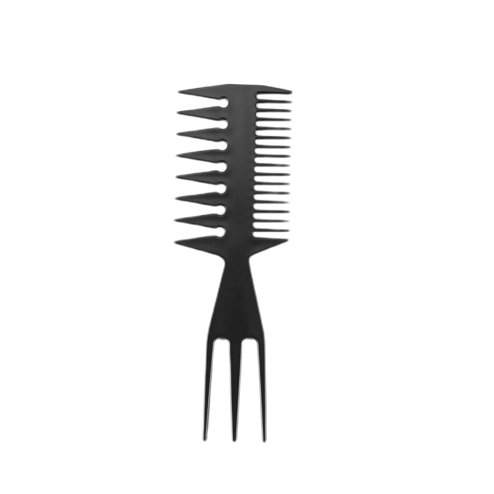 Double-Sided Wide Tooth Styling Comb Hair Fork Comb Beauty Salon Tool