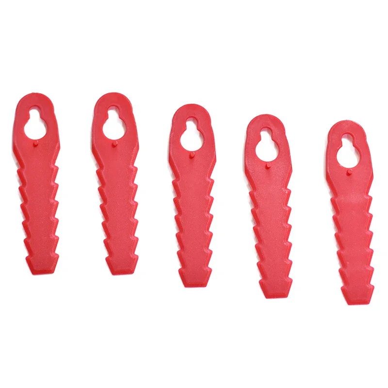 Imagem -05 - Substituição Lâmina de Plástico para Cordless Grass Trimmer Cortador de Grama Cabeça Strimmer Acessórios Ferramenta 10x5 mm 10 Pcs 20 Pcs