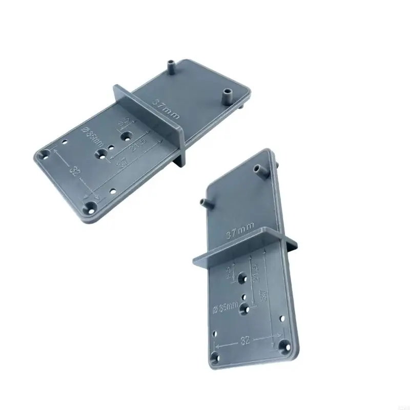 Hinge Hole Drilling Guide Positioning Mark Template 35/40mm Hing Installation