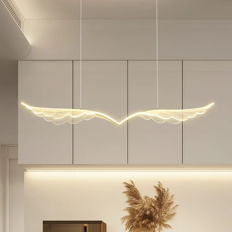 Internet Celebrity Bedroom Lamp Modern Extremely Simple Creative Art Chandelier Wings Angel Wings